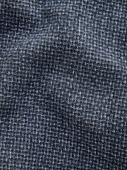 Navy Blue Brushed Check Shacket - Image 9 of 12