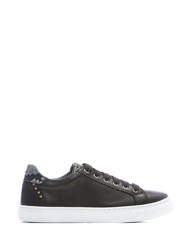 Moda in Pelle Bradd Lace Up Flat Round Toe Trainers - Image 1 of 6