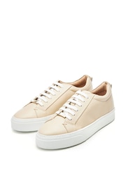 Moda in Pelle Aiyla Chunky Slab Sole Lace-Up Trainers - Image 2 of 4