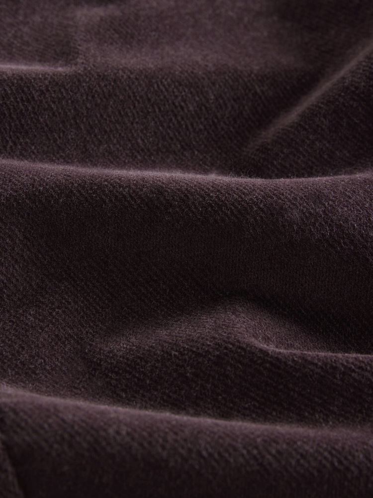 Burgundy Red Micro Corduroy 5 Pocket Chinos Trousers - Image 9 of 9