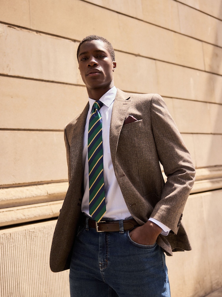 Stone Signature Nova Fides Wool Rich Textured Blazer - Image 1 of 10