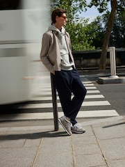 Neutral Dogtooth Check Shacket - Image 2 of 11