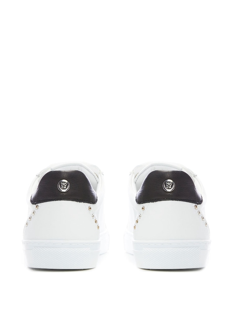 Moda in Pelle Bradd Lace Up Flat Round Toe Trainers - Image 2 of 4