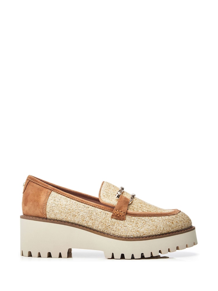 Naravni - Moda in Pelle športni copati Faythe Snaffle Trim New Florense - Slika 1 iz 5