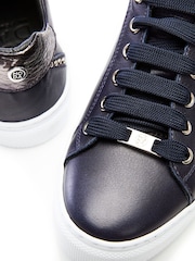 Moda in Pelle Bradd Lace Up Flat Round Toe Trainers - Image 4 of 6