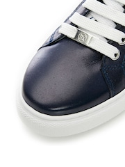 Moda in Pelle Bradd Lace Up Flat Round Toe Trainers - Image 5 of 6