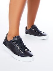 Moda in Pelle Bradd Lace Up Flat Round Toe Trainers - Image 6 of 6