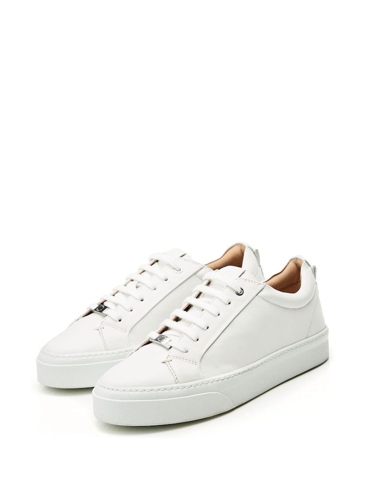 Moda in Pelle Aiyla Chunky Slab Sole Lace-Up Trainers - Image 2 of 4