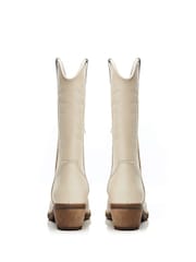 Moda in Pelle Fanntine Mid Leg Pointed Western Boots - Image 3 of 4