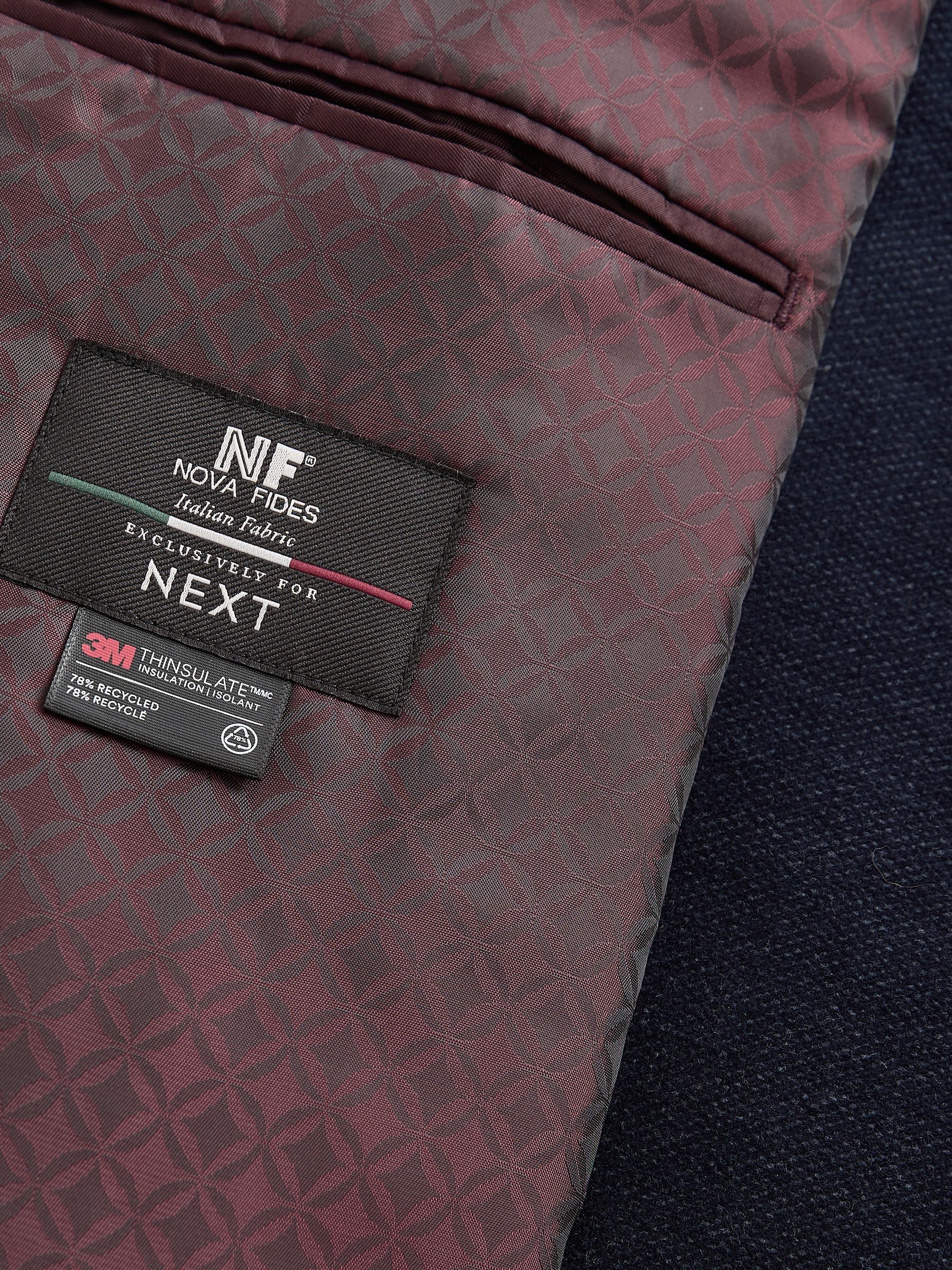 Buy Navy Blue Signature Soft Touch Wool Rich Padded Italian