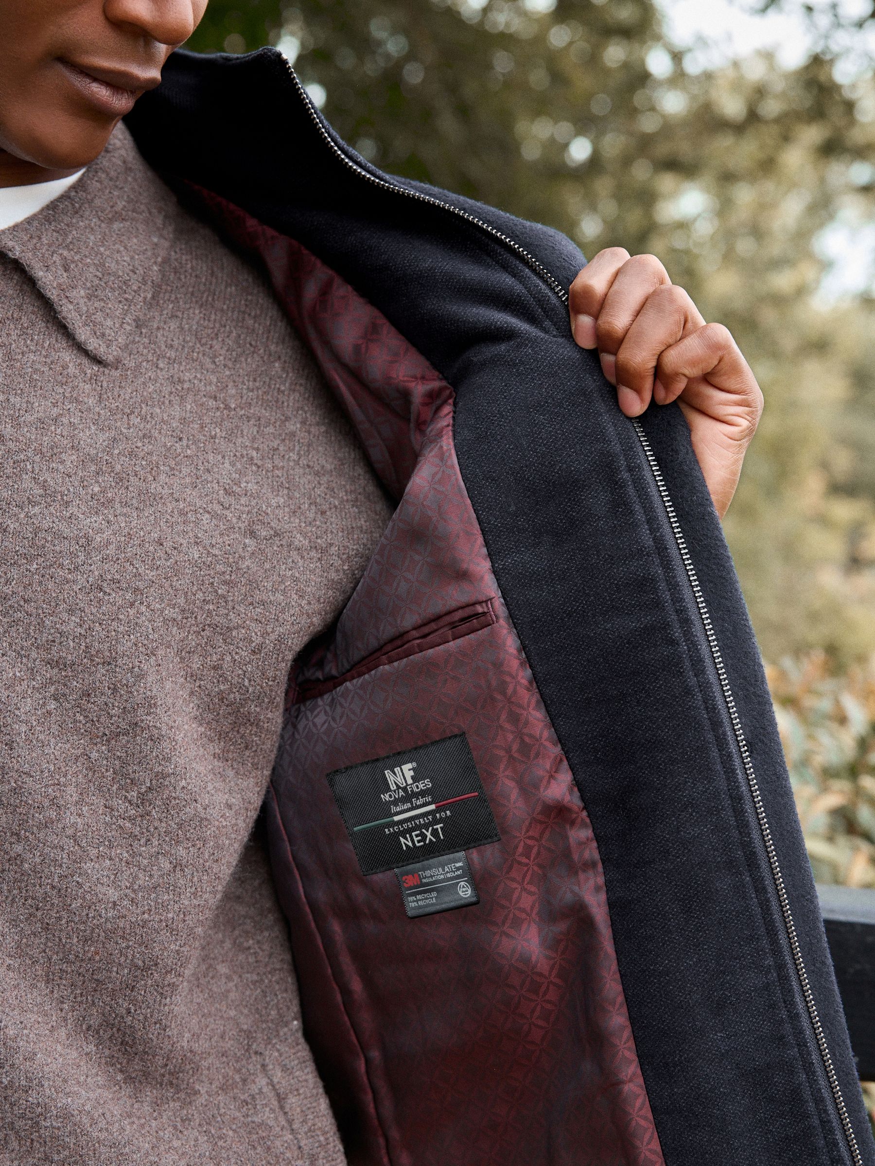 Lucca Wool Blend  Coat（rich navy） Lucca Wool Blend Coat（rich navy） Lucca Wool Blend Coat（rich