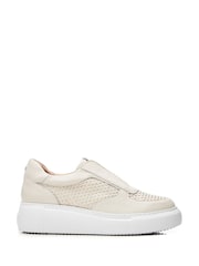 Moda in Pelle Althea Slip On Chunky Wedge Trainers - Image 1 of 4