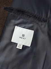 Brown Soft Touch Relaxed Epsom Wool Overcoat - Image 5 of 7