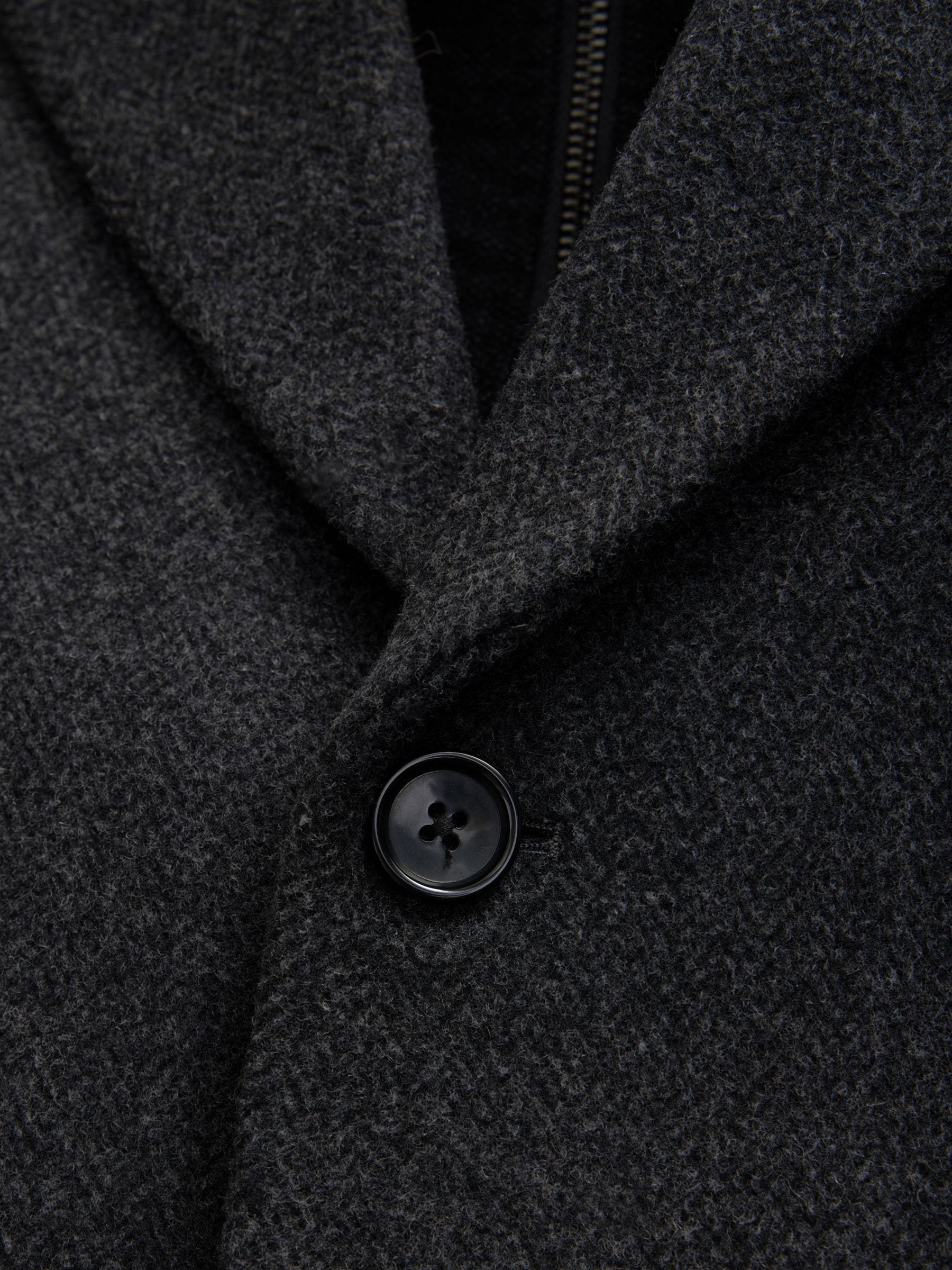 Buy Charcoal Grey Signature Soft Touch Wool Rich Padded Italian