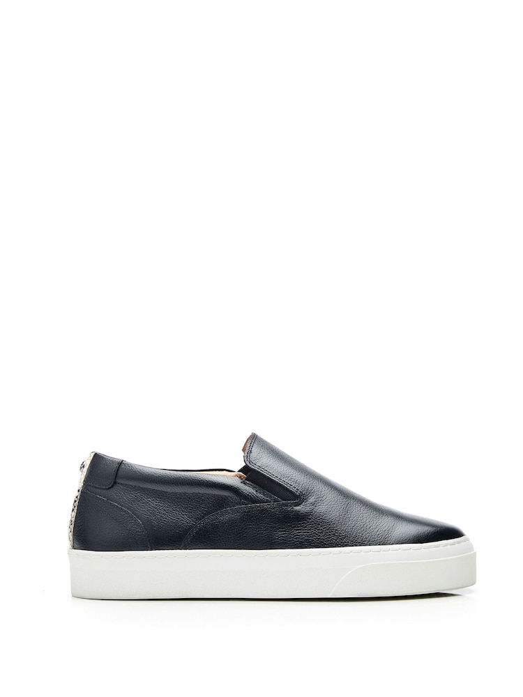 Moda in Pelle Multi  Adrina Slim Sole Twin Gusset Slip on Trainers - Image 1 of 4