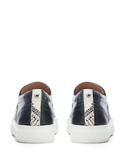 Moda in Pelle Multi  Adrina Slim Sole Twin Gusset Slip on Trainers - Image 3 of 4