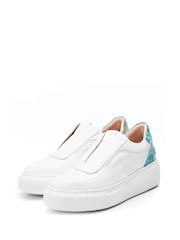 Moda in Pelle Althea Slip On Chunky Wedge Trainers - Image 2 of 4