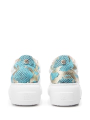 Moda in Pelle Althea Slip On Chunky Wedge Trainers - Image 3 of 4