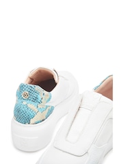 Moda in Pelle Althea Slip On Chunky Wedge Trainers - Image 4 of 4