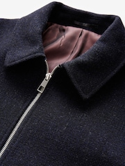 Navy Blue Signature 100% Wool Jacket - Image 10 of 11
