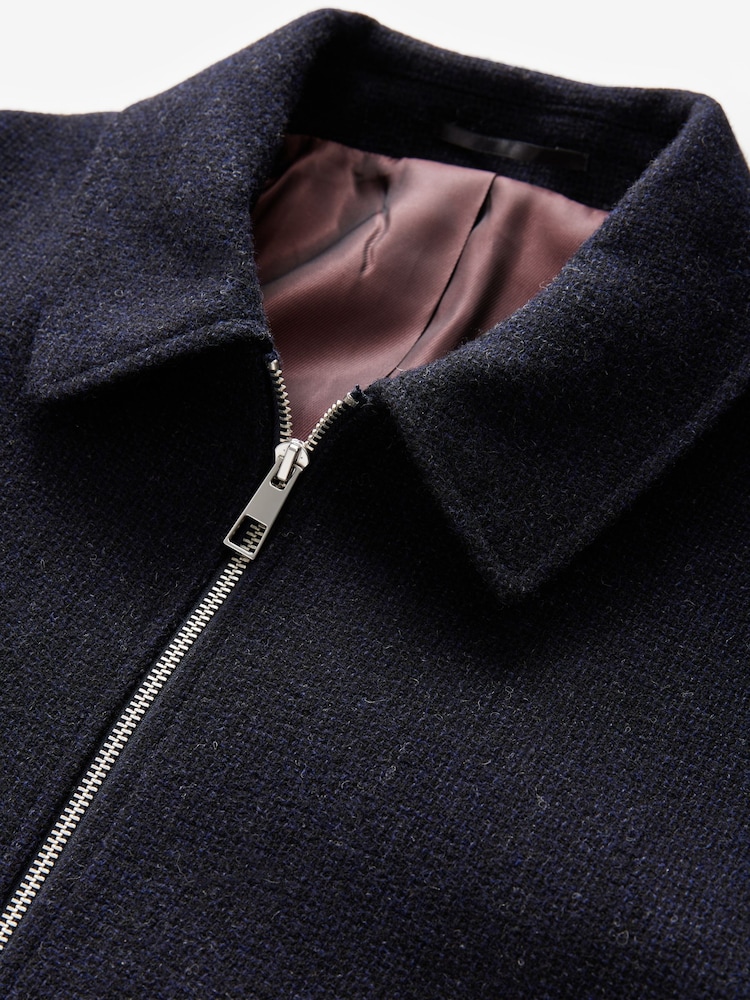 Donkerblauw - Signature 100% Wool Jacket - Image 10 of 11