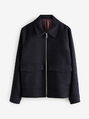 Navy Blue Signature 100% Wool Jacket - Image 8 of 11