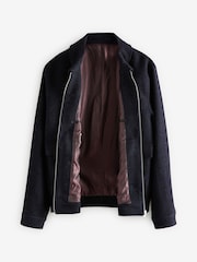 Navy Blue Signature 100% Wool Jacket - Image 9 of 11