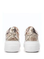 Moda in Pelle Althea Slip On Chunky Wedge Trainers - Image 3 of 4