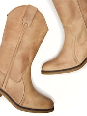 Moda in Pelle Dana Crepe Sole Long Western Boots - Image 4 of 4