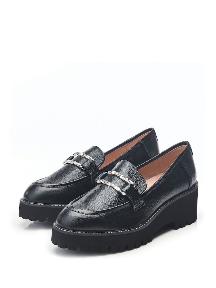črna - Moda in Pelle športni copati Faythe Snaffle Trim New Florense - Slika 2 iz 4