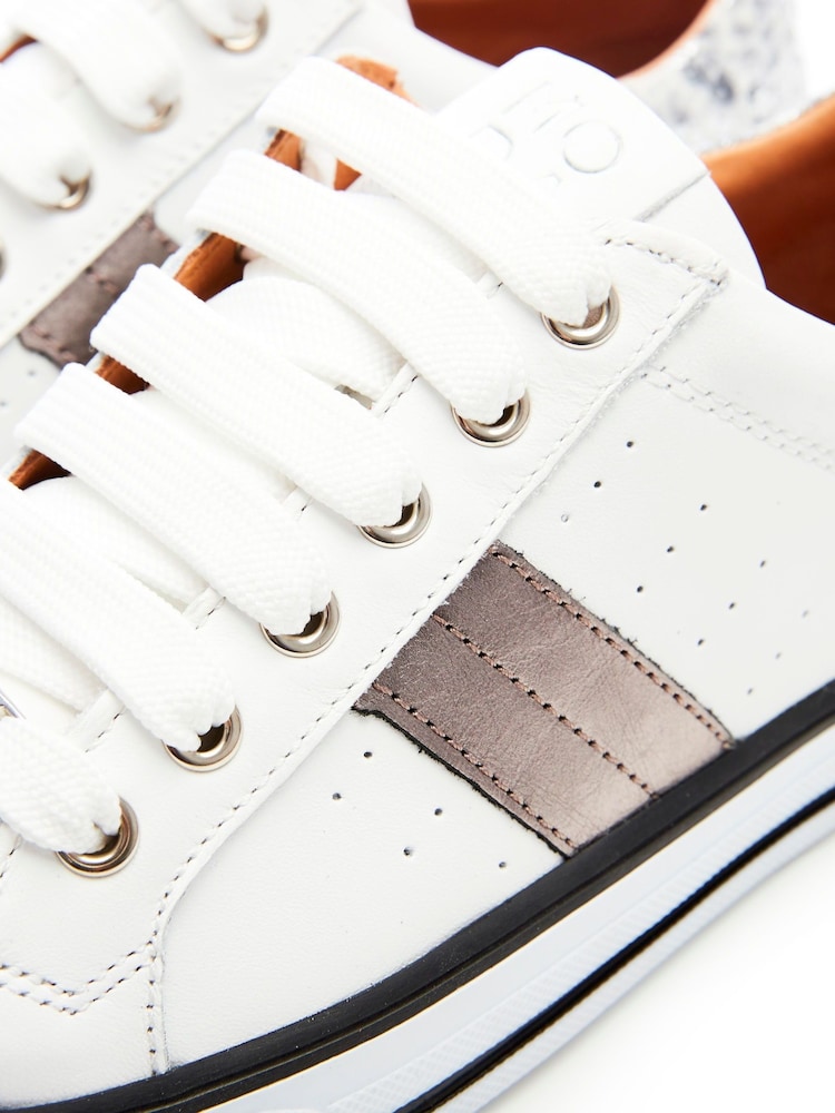 Moda in Pelle Alberry Side Stripe Lace-Up Trainers - Image 5 of 5