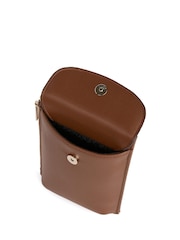 Dune London Brown Chrome Shellies Purpose Phone Case - Image 4 of 5