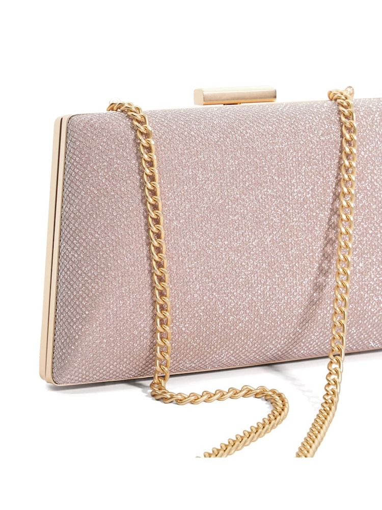 Pink - Dune London Bellaria Clutch mit eckigem Rahmen - Bild 6 von 6 Pink - Dune London Bellaria Clutch mit eckigem Rahmen - Bild 6 von 6