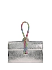 Темно-серебряного цвета - Dune London Brynie Handle Grab Bag - Изображение 3 из 6