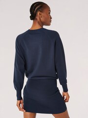 Apricot White 2-In-1 Knitted Mini Dress - Image 2 of 4