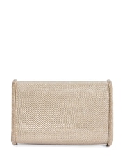 Dune London Gold Bellini Border Foldover Clutch - Image 2 of 4