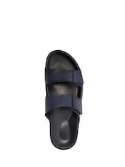 Dune London Blue Intells Double Strap Sandals - Image 6 of 6