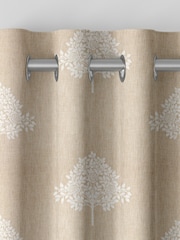 William Morris At Home Cream Marigold Tree Embroidery Made to Measure Curtains - Image 7 of 9