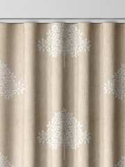William Morris At Home Cream Marigold Tree Embroidery Made to Measure Curtains - Image 8 of 9