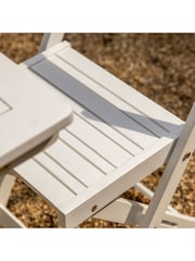 Gallery Home White Fairfield Garden Dining Set - Image 5 of 9