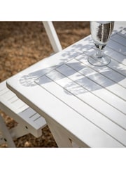 Gallery Home White Fairfield Garden Dining Set - Image 6 of 9