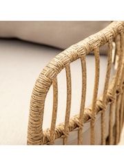 Gallery Home Natural Ovando Garden Lounge Set - Image 5 of 7