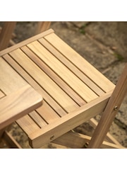 Gallery Home Natural Fairfield Garden Dining Set - Image 4 of 5