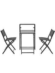 Gallery Home Grey Arlee Garden Balcony Set - Image 7 of 7
