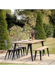 Gallery Home Natural Carney Garden Dining Table - Image 1 of 4
