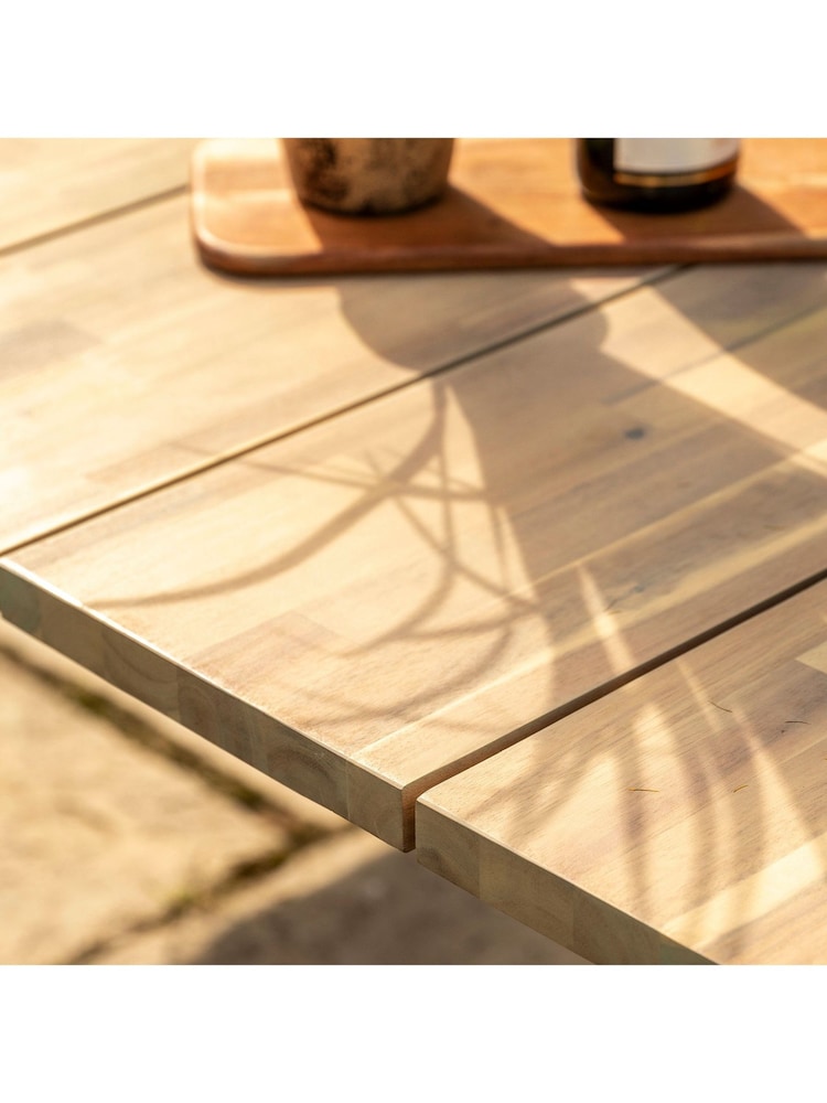 Gallery Home Natural Carney Garden Dining Table - Image 2 of 4