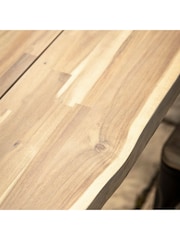 Gallery Home Natural Carney Garden Dining Table - Image 3 of 4