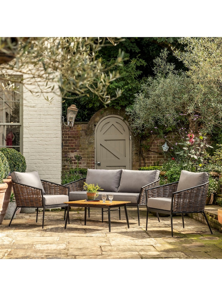 Gallery Home Grey Kewa Garden Lounge Set - Image 1 of 8