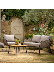 Gallery Home Grey Kewa Garden Lounge Set - Image 2 of 8