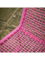 Gallery Home Pink Creston Garden Lounge Chair with Footstool - Image 6 of 8